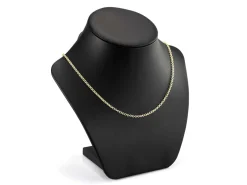 14ct Yellow Gold Plated 2.5mm Round Belcher Chain 18