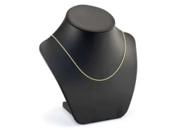 14ct Yellow Gold Plated 1.5mm Round Curb Chain 18