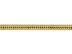 14ct Yellow Gold Plated 3.0mm Round Snake Chain 18
