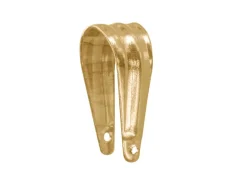 9ct Yellow Gold Ridged Pendant Bail 10mm