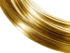 14ct Yellow Gold Round Wire 1.50mm, 100% Recycled Gold