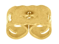 9ct Yellow Gold Scroll Large Pack of 2, 100% Recycled Gold