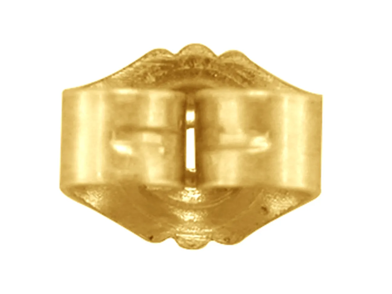 9ct Yellow Gold Scroll Large, 100% Recycled Gold