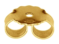 18ct Yellow Gold Scroll Large, 100% Recycled Gold