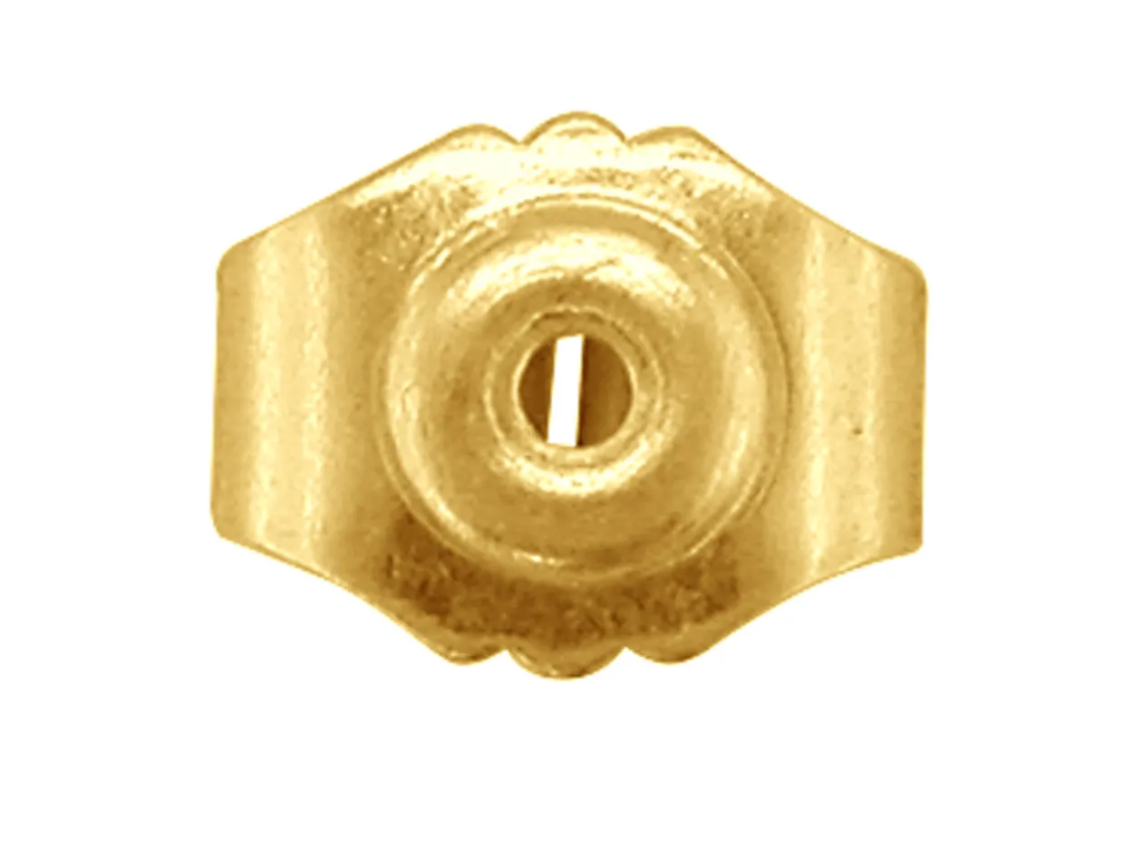 18ct Yellow Gold Scroll Large, 100% Recycled Gold