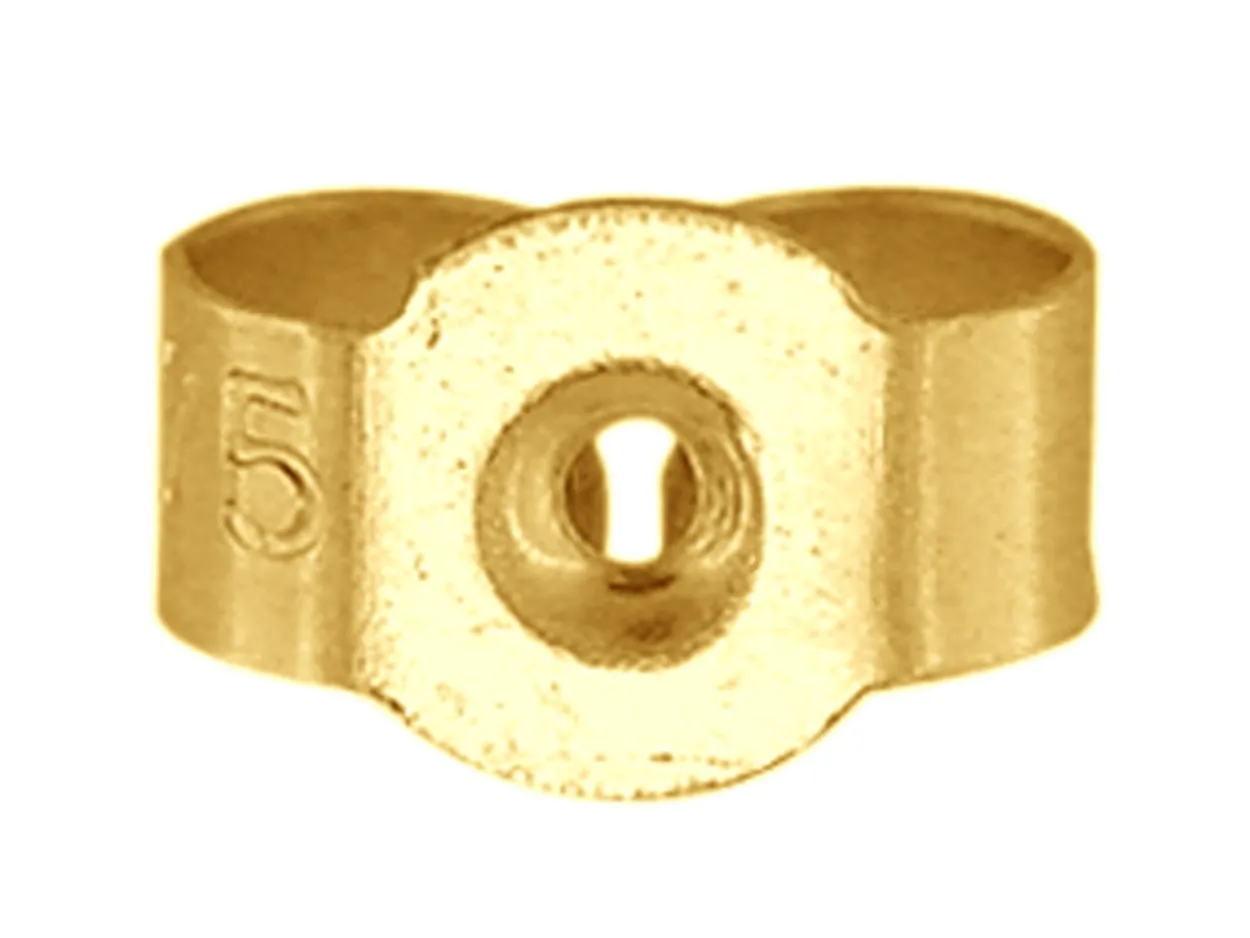 9ct Yellow Gold Scroll Medium, 100% Recycled Gold