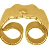 18ct Yellow Gold Scroll Medium, 100% Recycled Gold