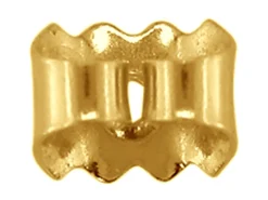 18ct Yellow Gold Scroll Medium, 100% Recycled Gold