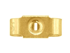18ct Yellow Gold Scroll Medium, 100% Recycled Gold