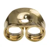 18ct Yellow Gold Scroll Small