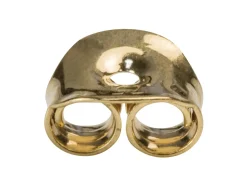 18ct Yellow Gold Scroll Small