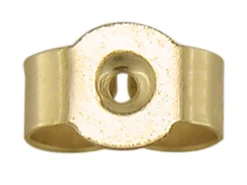 9ct Yellow Gold Scroll Small, Light Weight, Pack of 6, 100% Recycled Gold