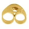 9ct Yellow Gold Scroll Small, Medium Weight, Pack of 6