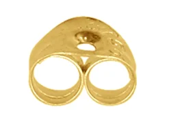 9ct Yellow Gold Scroll Small, Medium Weight, Pack of 6