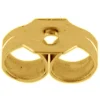 9ct Yellow Gold Scroll Small, Medium Weight, Pack of 6, 100% Recycled Gold