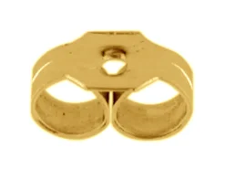 9ct Yellow Gold Scroll Small, Medium Weight, Pack of 6, 100% Recycled Gold