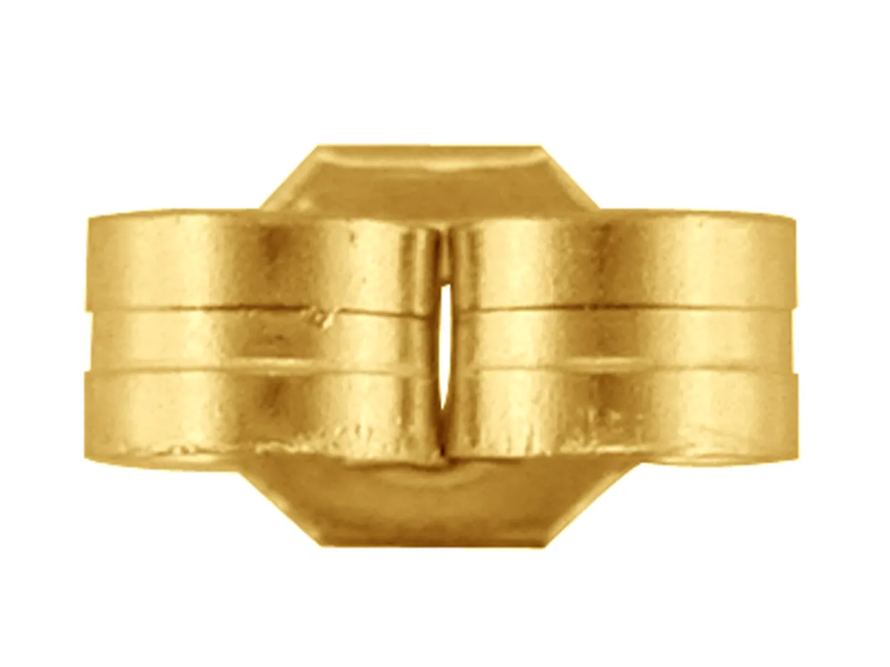 9ct Yellow Gold Scroll Small, Medium Weight, Pack of 6, 100% Recycled Gold