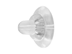 9ct Yellow Gold Silicone Slider Disc Pack of 2