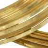 22ct Yellow Gold Square Wire 6.00mm Fully Annealed, 100% Recycled Gold