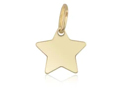 9ct Yellow Gold Star Pendant