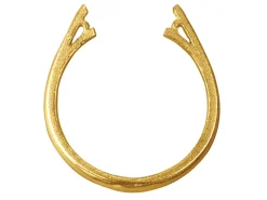 9ct Yellow Gold 3 Stone Ring Shank Size M