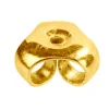 9ct Yellow Gold Support Scroll 5mm Triangular Pack of 2