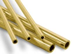 9ct Yellow Gold Tube, Ref 1, Outside Diameter 5.0mm, Inside Diameter 3.8mm, 0.6mm Wall Thickness, 100% Recycled Gold