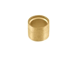 9ct Yellow Gold Tube Setting 5.0mm Semi Finished Cast Collet, 100% Recycled Gold