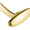9ct Yellow Gold Whale Tail Cufflink Oval
