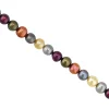 Cultured Pearls Fresh Water, 6-8mm, Multicolour, Potato Shape, 18"/45cm