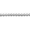 Cultured Pearls Fresh Water, 6-6.5mm, Silver Grey, Potato Round, 16"/40cm