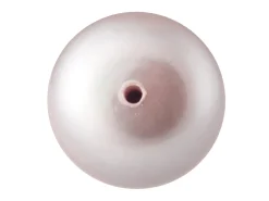 Cultured Pearls Pair Button Half Drilled 5.5-6mm, Pink, Freshwater