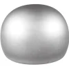 Cultured Pearls Pair Button Half Drilled 8.5-9mm, Silver Grey, Freshwater