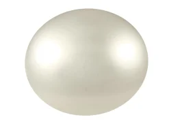 Cultured Pearls Pair Teardrop Half Drilled 6x8mm, White, Freshwater