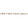Cultured Pearls, 6x4mm, Multicolour, Rice, 16"/40cm