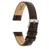 Dark Brown Bolle Genuine Leather Watch Strap, 16mm