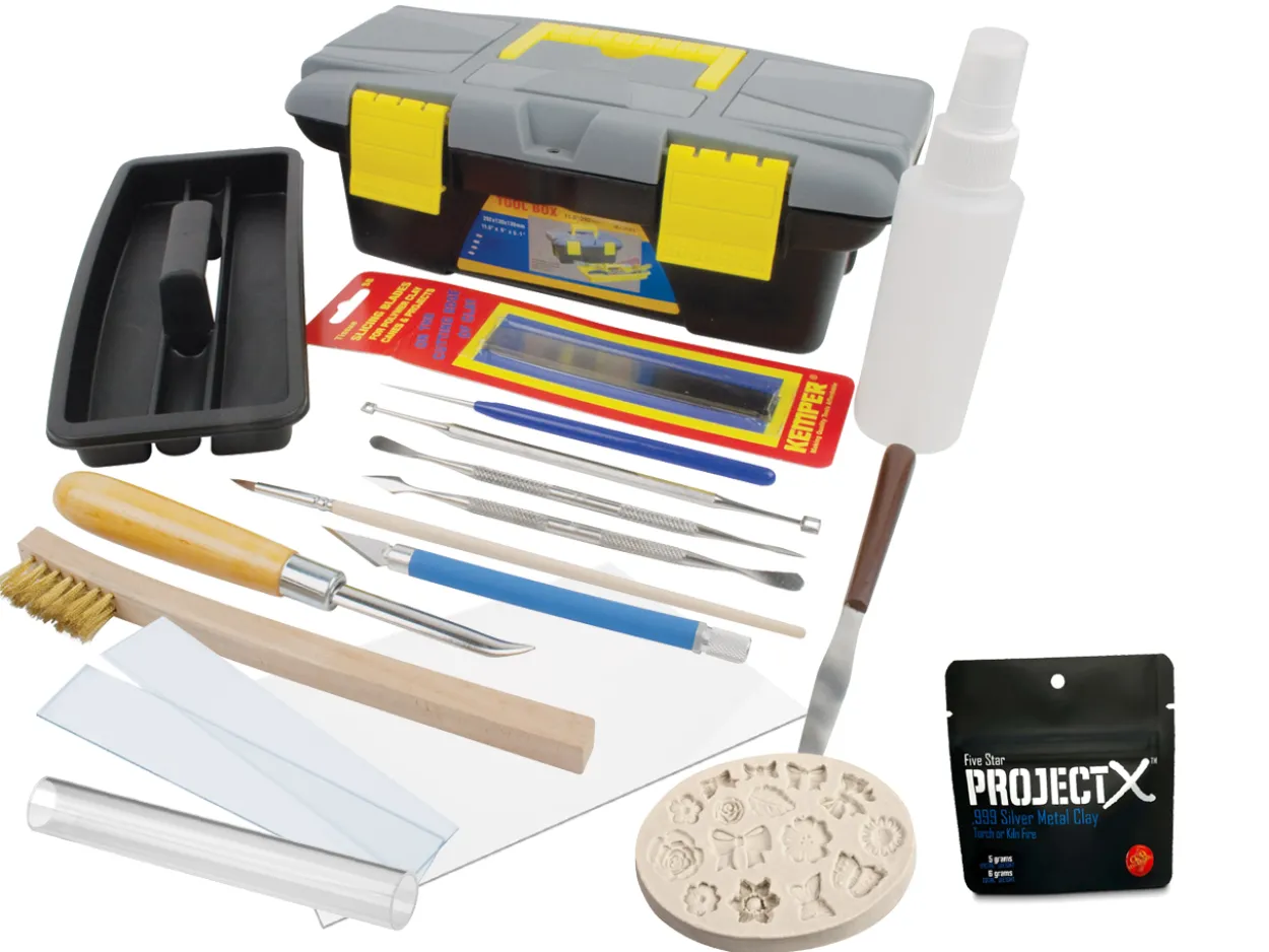 Deluxe Silver Clay Kit