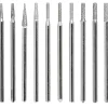 Diamond Burr Set Of 12 Assorted Shapes