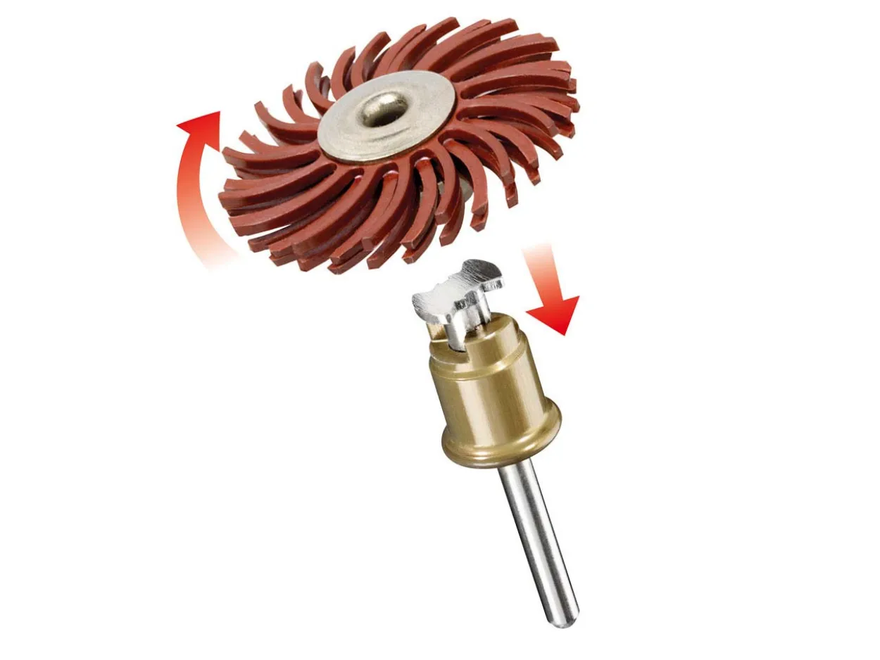 Dremel Speedclic Detail Abrasive Brush, Fine 220 Grit