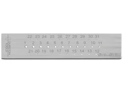 Durston Drawplate, Round, 0.5mm - 3mm, 31 Hole