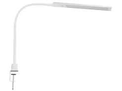 Durston LED Workbench Flexineck Lamp In White