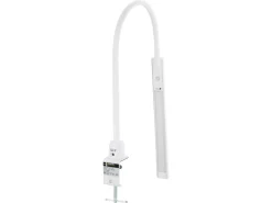 Durston LED Workbench Flexineck Lamp In White