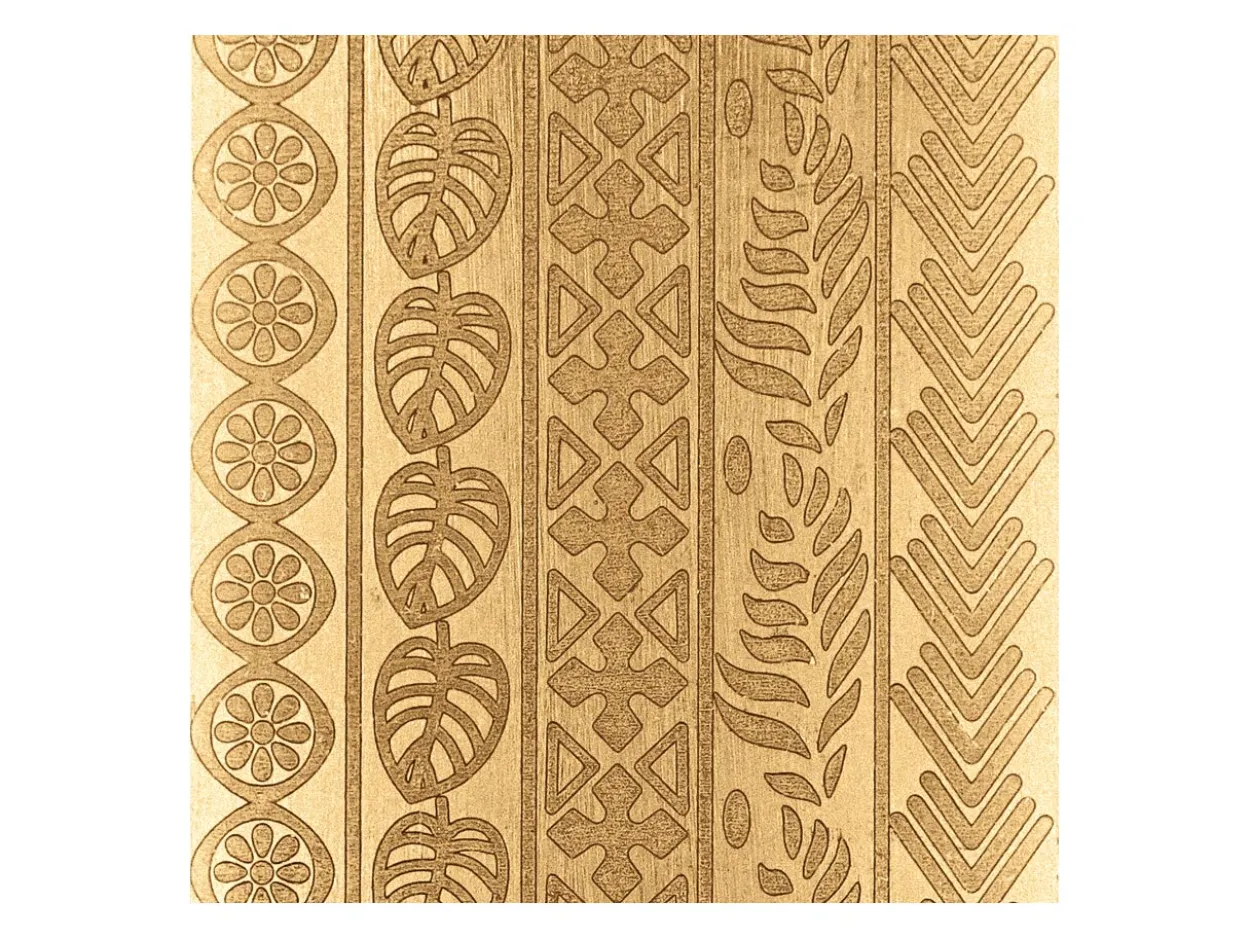 Durston Multi Pattern Plate, Palm Cross