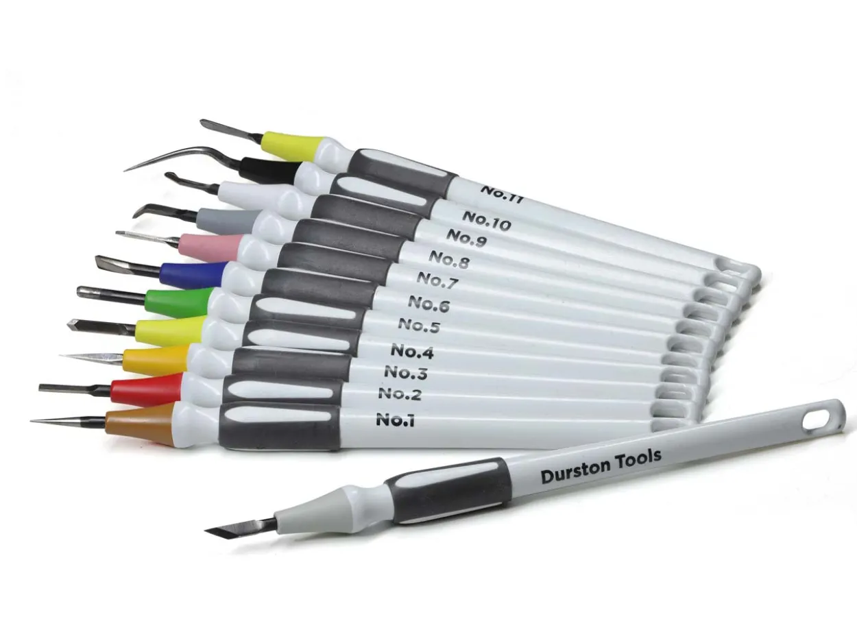 Durston Precision Wax And Clay Carvers, Set Of 12