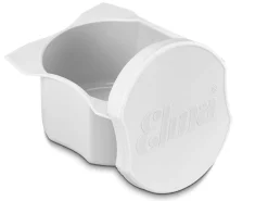 Elma Plastic Cleaning Cup With Lid, White
