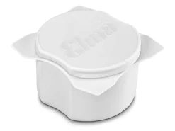Elma Plastic Cleaning Cup With Lid, White