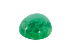 Emerald, Round Cabochon, 4mm