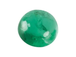 Emerald, Round Cabochon, 2.5mm