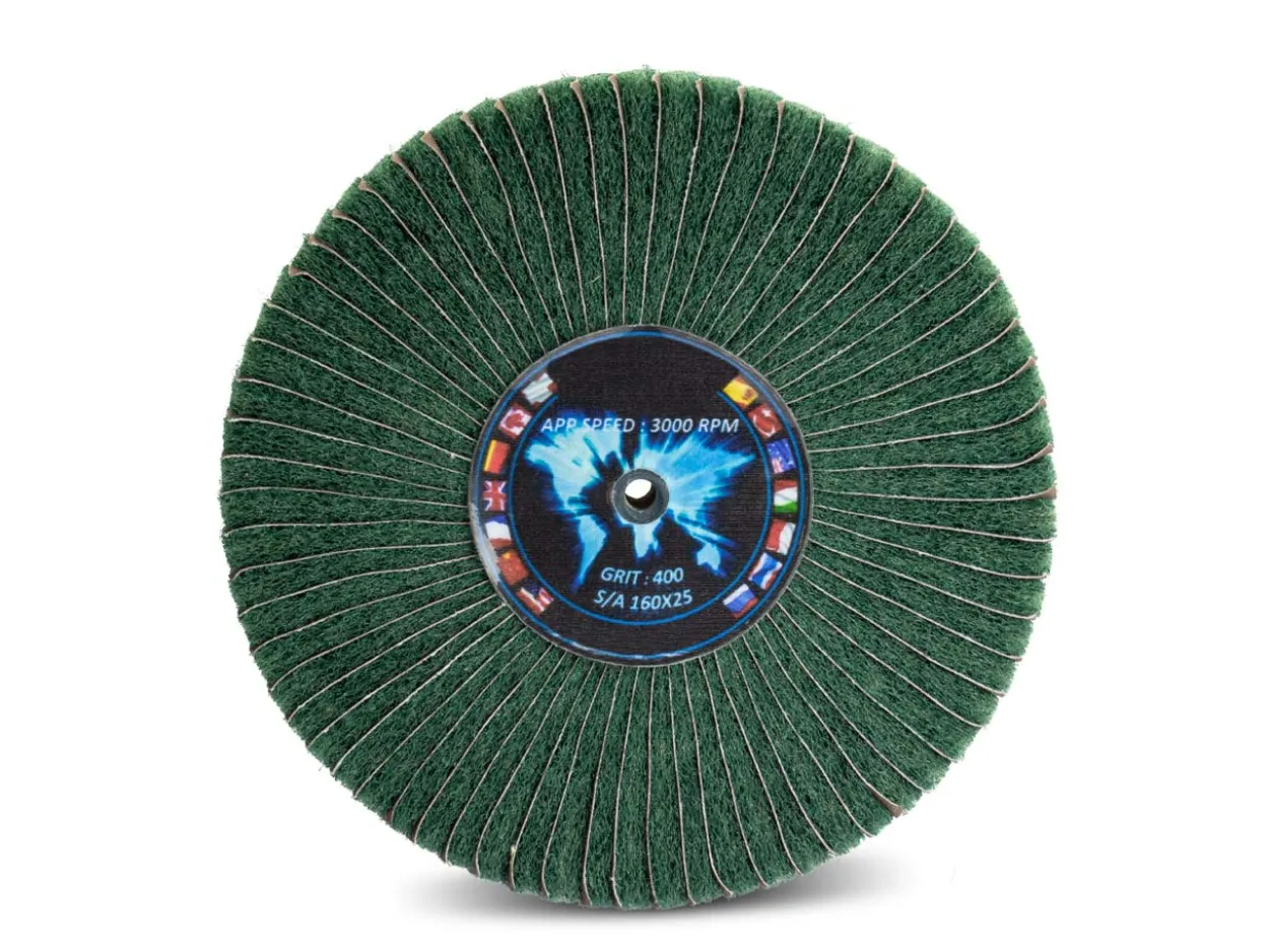 Emery Flap Wheel 400 Grit, 110mm
