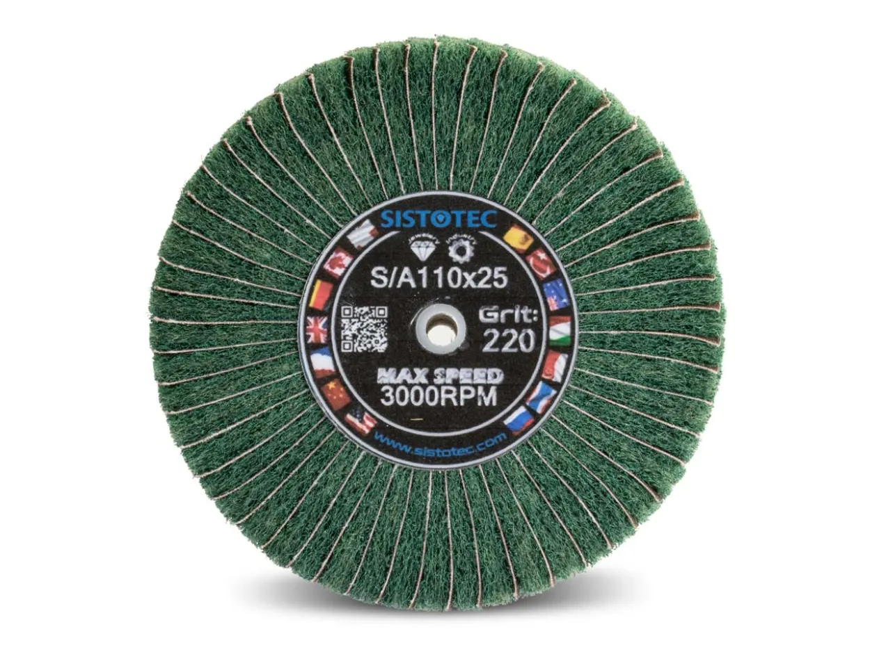 Emery Flap Wheel 240 Grit, 110mm